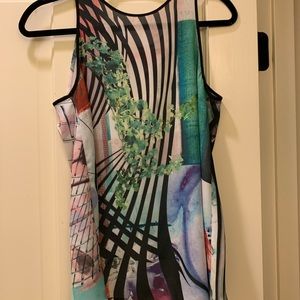 Clover canyon patterned top